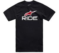 Alpinestars Ride 4.0 CSF, maglietta XXL male Nero/Bianco/Rosso