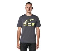 T-Shirt Alpinestars Ride 4.0 CSF Carbone/Lime/NeroL Carbone,Lime,Nero