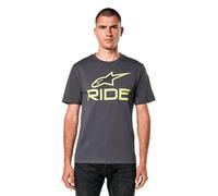T-Shirt Alpinestars Ride 4.0 CSF Carbone/Lime/NeroL Carbone,Lime,Nero