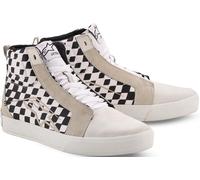 Alpinestars Ride-63 Canvas Scarpe da motociclismo, beige/nero/bianco, Taglia 11