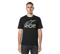 Alpinestars Ride Camo Csf Tee T-Shirt, Nero, L Uomo