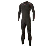 Alpinestars Ride Tech Lite 1 pezzo sotto tuta nero rosso - strato base 4752420