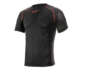 Alpinestars Ride Tech Summer maglia termica a maniche corte nera e rossa XS/S