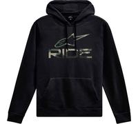 Alpinestars Ride V3 Camo, felpa con cappuccio XL male Nero/Verde/Marrone