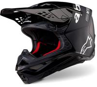 Casco SUPERTECH M10 FLOOD Nero Grigio Scuro ALPINESTARS - UE: S