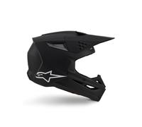 Alpinestars S-M3 Casco Da Moto (Nero Opaco) Taglia: M (57)
