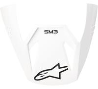 Alpinestars S-M3 Cima dell'Elmo, Bianco, Taglia unica