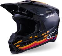 Alpinestars S-M3 Force Casco da motocross, nero, Taglia XL (61/62)