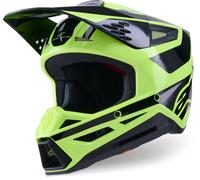 Alpinestars S-M3 Heat Casco da motocross, nero-giallo, taglia XL per maschi