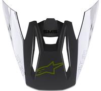 Alpinestars Visiera S-M5 Bond picco male Nero/Blu