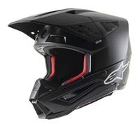 Alpinestars S-M5 Casco da motocross solido nero opaco L