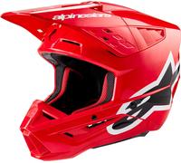 Alpinestars S-M5 Corp 2024 Casco Motocross, rosso, Taglia XXL (63/64)
