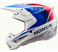 Alpinestars S-M5 Honda, casco a croce L male Bianco/Blu/Rosso