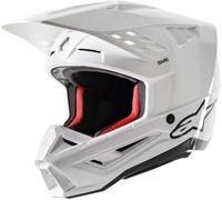 §Casco Cross Alpinestars SM5 Solid Bianco§