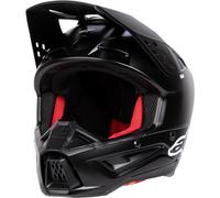 Alpinestars S-M5 Solid 2024 Casco Motocross, nero opaco, Taglia L (59/60)