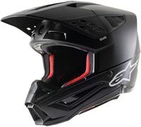 Alpinestars S-M5 Solid 2024 Casco Motocross, nero opaco, Taglia XXL (63/64)