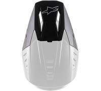 Alpinestars S-M5 Solid Picco del casco, nero per maschi