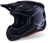 Alpinestars S-M7 Casco da motocross, nero, Taglia XS (53/54)