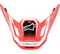 Alpinestars S-M7 Deed, picco male Rosso/Nero/Bianco