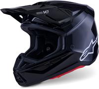 Alpinestars S-M7 Casco da motocross, nero, taglia L per maschi