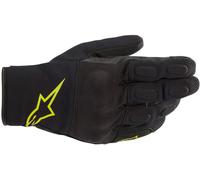 Alpinestars S Max Drystar Guanti motociclistici impermeabili, nero-giallo, taglia L per maschi