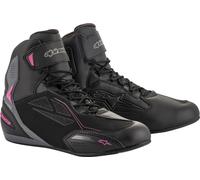 Scarpe moto donna Alpinestars STELLA FASTER-3 DRYSTAR Nero Rosa 5.5