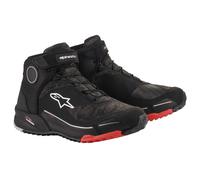 Scarpe Moto Alpinestars CR-X Drystar Nero/Camo/Rosso41 Nero,Camo,Rosso