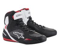 Alpinestars 2510319-123-12 calzatura per motocicletta Maschio Adulto Nero, Rosso, Bianco