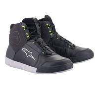 Alpinestars Chrome, scarpe Drystar 7 US male Nero/Grigio Scuro/Giallo Fluo