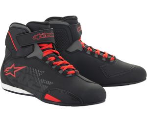 Alpinestars Sektor 2024 Scarpe da moto, nero/rosso, Taglia 7,5 (40)