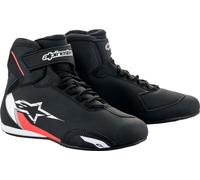 Alpinestars Sektor, scarpe 9 US male Nero/Bianco/Rosso Fluo