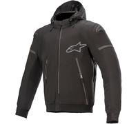 Alpinestars Sektor V2 Felpa con cappuccio motociclistica, nero, taglia L per maschi