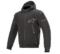 Alpinestars Sektor V2 Tech-Felpa con Cappuccio, Colore: Nero Abbigliamento da...