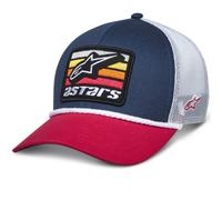 Alpinestars Selica Trucker Cap blu-rosso-bianco