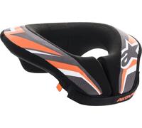 Alpinestars Sequence, rotolo di collo bambini S/M male Nero/Grigio Scuro/Arancione
