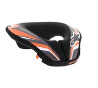 Alpinestars Sequence Youth Neck Protector Nero, Bianco e Arancione S/M