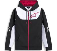 Felpa SESSION V3 Bianco Rosso ALPINESTARS - UE: L