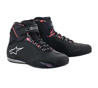 Alpinestars scarpa uomo Sektor Waterproof - 1118 Black Dark Gray Red Fluo 44