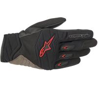 Guanti moto estivi Alpinestars SHORE nero rosso S