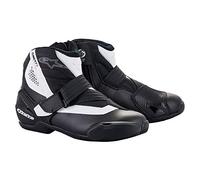 Alpinestars SM-1 R V2 Scarpe da moto, nero/bianco, 48