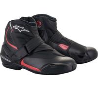 Alpinestars SM-1 R V2 Scarpe da moto, nero-rosso, taglia 39 per maschi