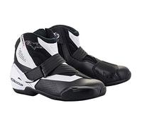 Alpinestars SM-1 R V2 Vented Scarpe da moto, nero-bianco, taglia 42 per maschi