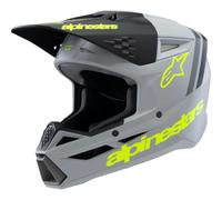 Alpinestars S-m3 Radium Ece22.06 Junior Off-road Helmet Grigio M