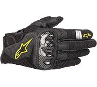 Alpinestars Guanti SMX-1 Air V2 – Nero/Giallo Fluo – Taglia XXXL