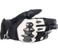 Alpinestars SMX-1, guanti Drystar S male Nero/Bianco