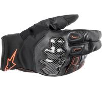 Alpinestars SMX-1 Drystar® Guanti da moto impermeabili, nero-rosso, taglia S per maschi