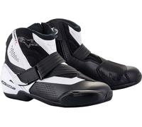 Alpinestars SMX-1 R V2 Vented, stivali corti perforati 42 EU male Nero/Bianco