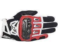 Alpinestars Smx-2 Air Carbon V2 Glove Nero Rosso Bianco S