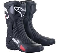 Alpinestars SMX-6 V2 2023 Stivali da moto, nero/bianco/grigio, Taglia 42