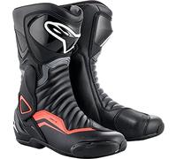 Alpinestars SMX-6 V2 - Stivali da moto, colore: Nero/Grigio/Rosso 42